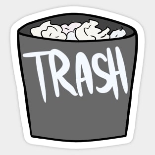 CERTIFIED TRASH! Sticker